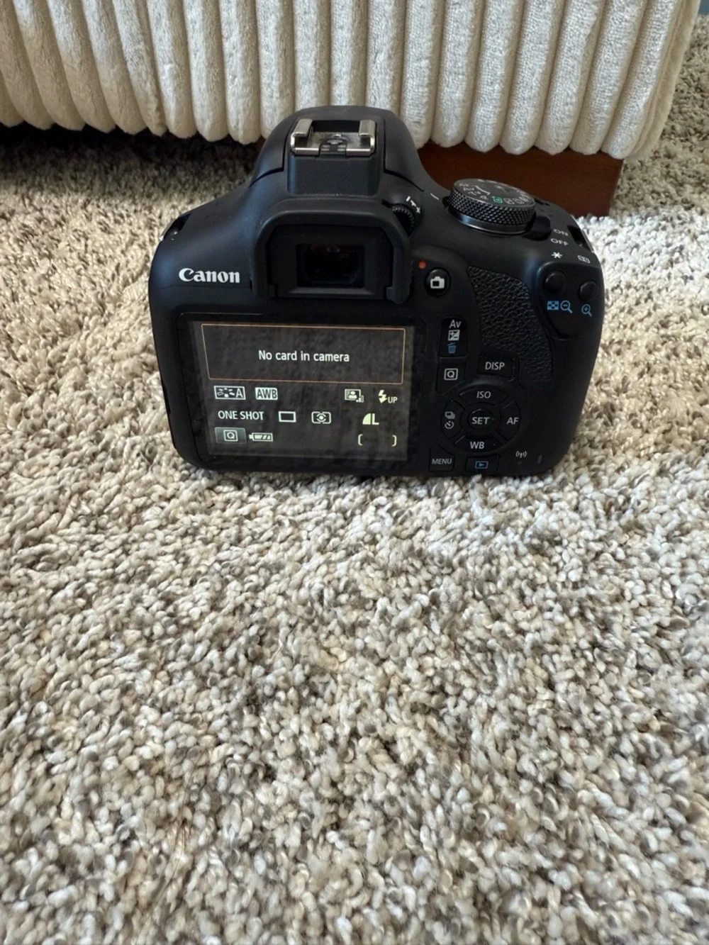 Canon EOS Rebel T7 DSLR Camera Kit in Black